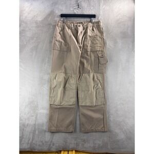 BLAKLADER Workwear Cargo Pants Mens Size 36x30 Beige Utility Tactical Heavy Duty